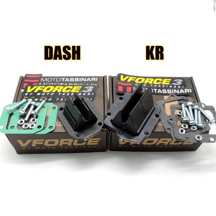 หลีด หรีดวาล์ว VFORCE V.3 (หรีด วีฟอส3) สำหรับ KR VICTOR SERPIGO ZX150 DASH LS125
