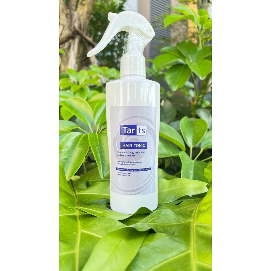 TARts Hair Tonic (220 ml) บำรุงเส้นผมและหนังศีรษะ ช่วยขจัดรังแค คัน ที่เกิดจากลอกอักเสบ สะเก็ดเงิน เซบเดิร์ม