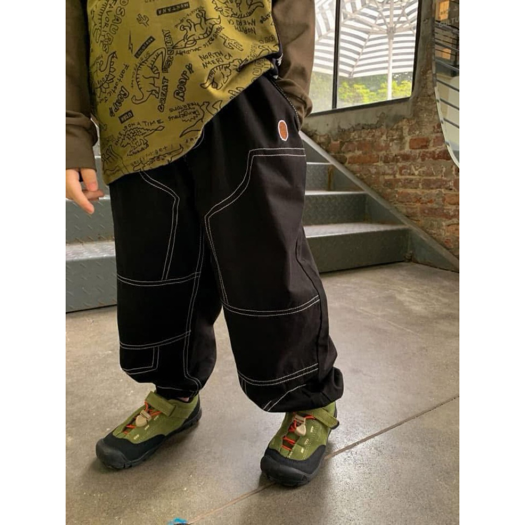 กางเกงสีดำ Bape sz.110