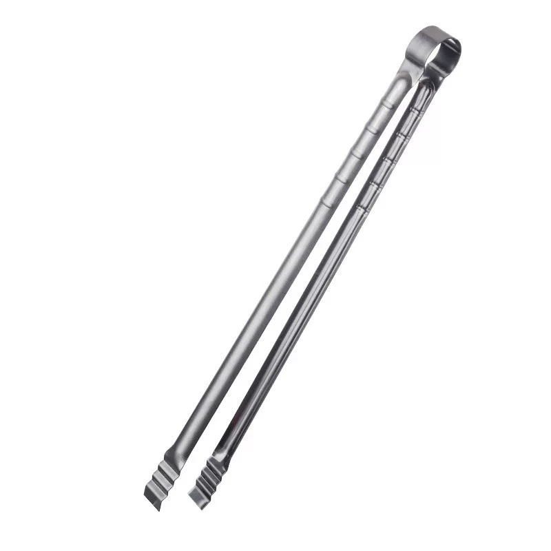 ที่คีบ สแตนเลส(รุ่นหนายาวพิเศษ)🔸ยาว 45cm คีบอาหาร , คีบถ่าน