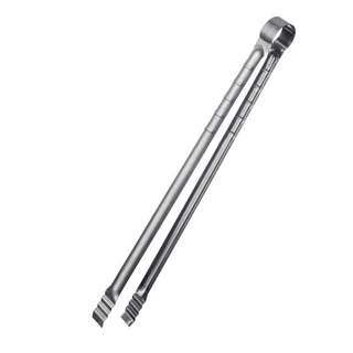 ที่คีบ สแตนเลส(รุ่นหนายาวพิเศษ)🔸ยาว 45cm คีบอาหาร , คีบถ่าน