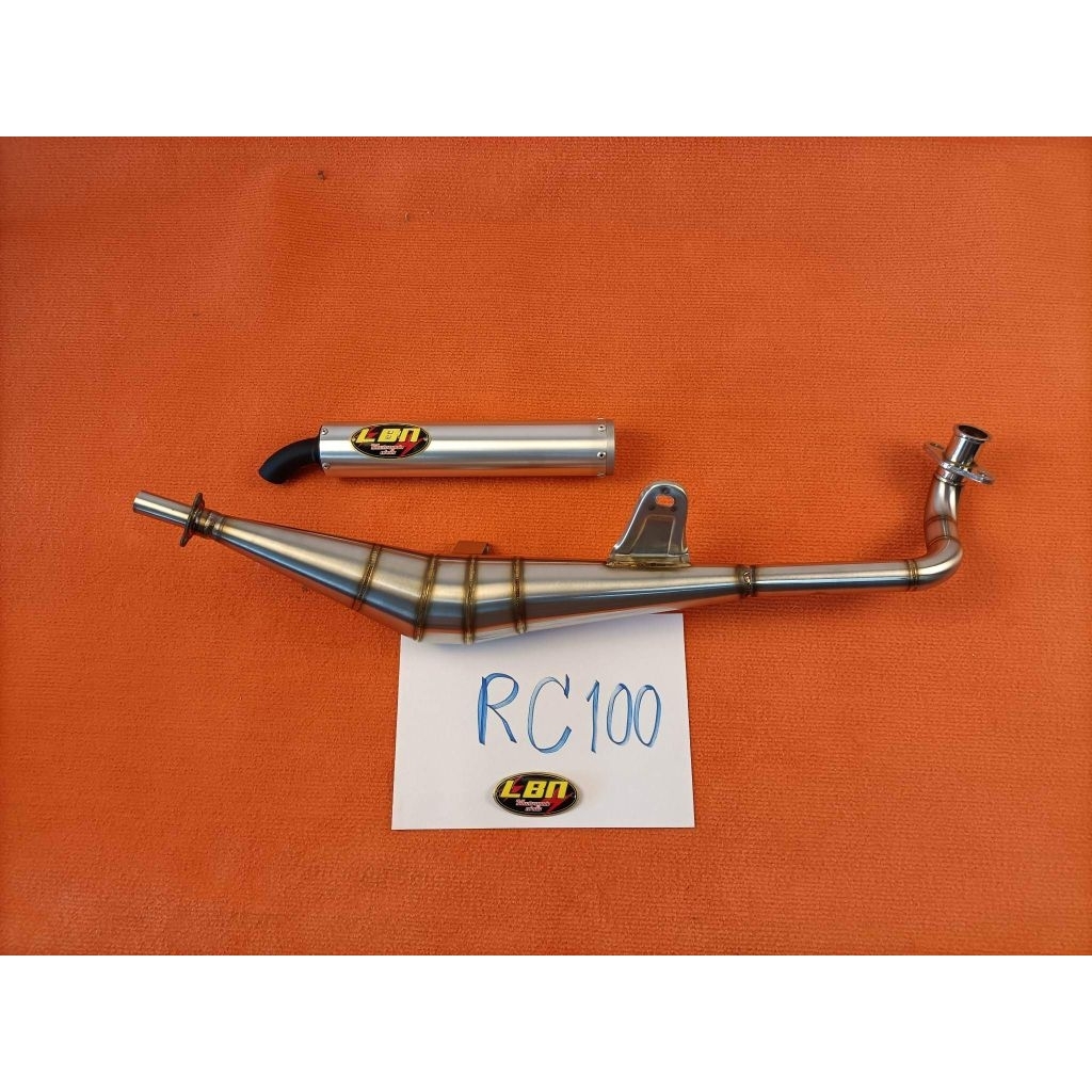 ท่อสูตร RC 100 แสตนเลส ปลายเนียมจุกเลส
