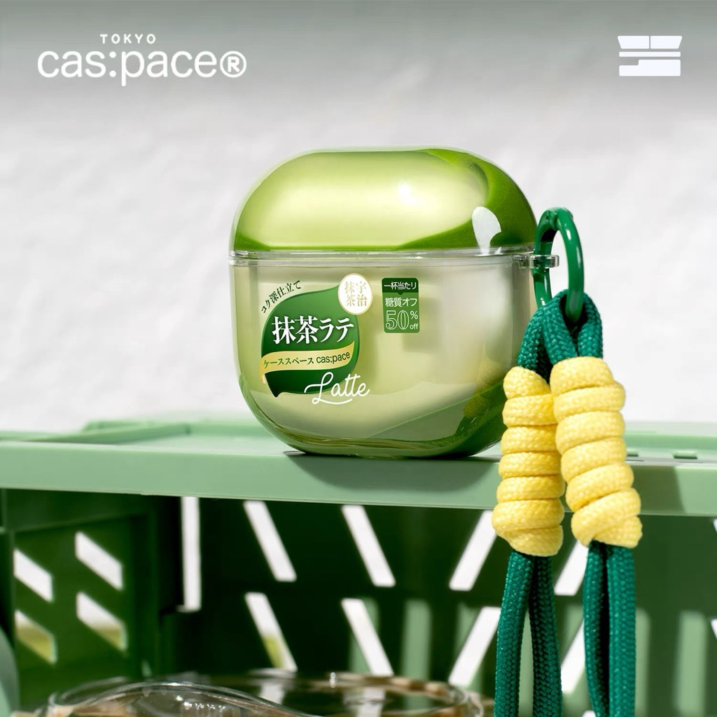 🎧 เคส AirPods TOKYO cas:pace® | case aurpods ชาเขียว 🍵 🌱ดีไซน์มินิมอลสไตล์ญี่ปุ่น | ของแท้ | Pre-order 10–14 วัน