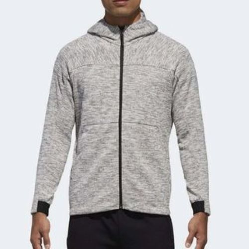 adidas zip up hoodie grey