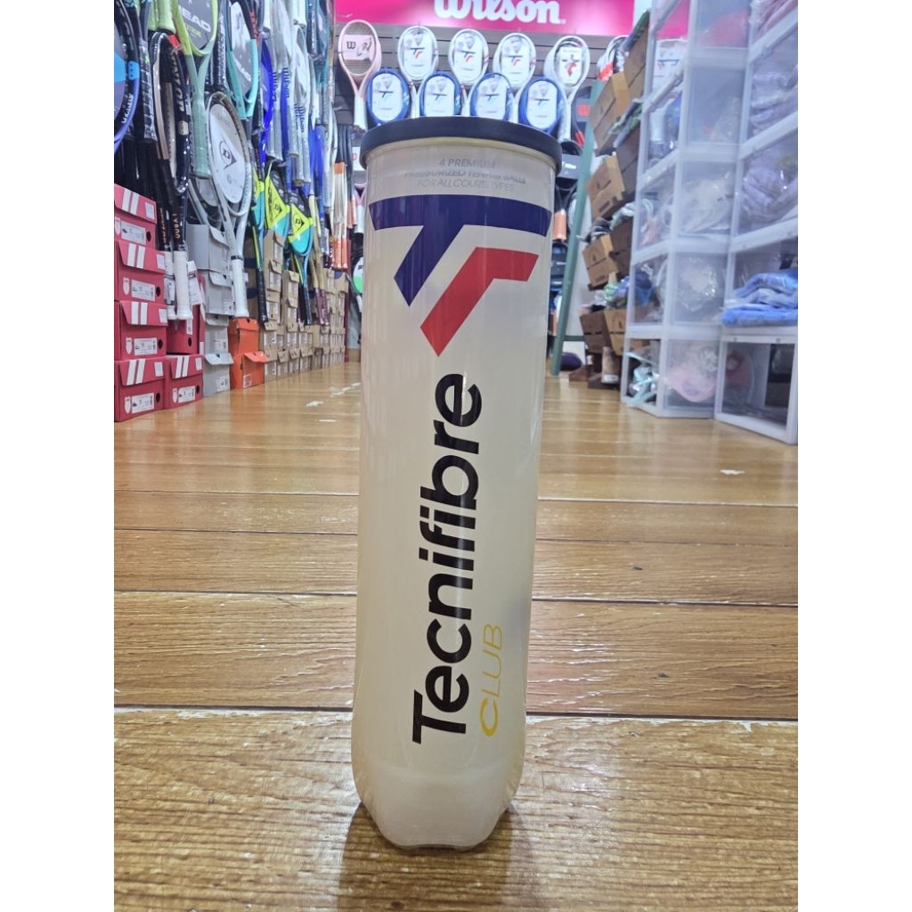 ลูกเทนนิส TECNIFIBRE CLUB TENNIS BALL CAN ( 1 กระป๋อง / 4 ลูก )