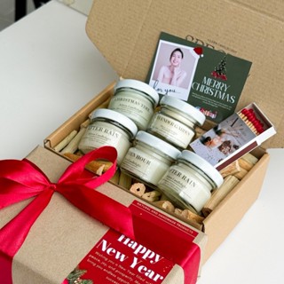 [Gift set 5 candles] 🎁ของขวัญเทียนหอม ของขวัญวันปีใหม่ ของขว…