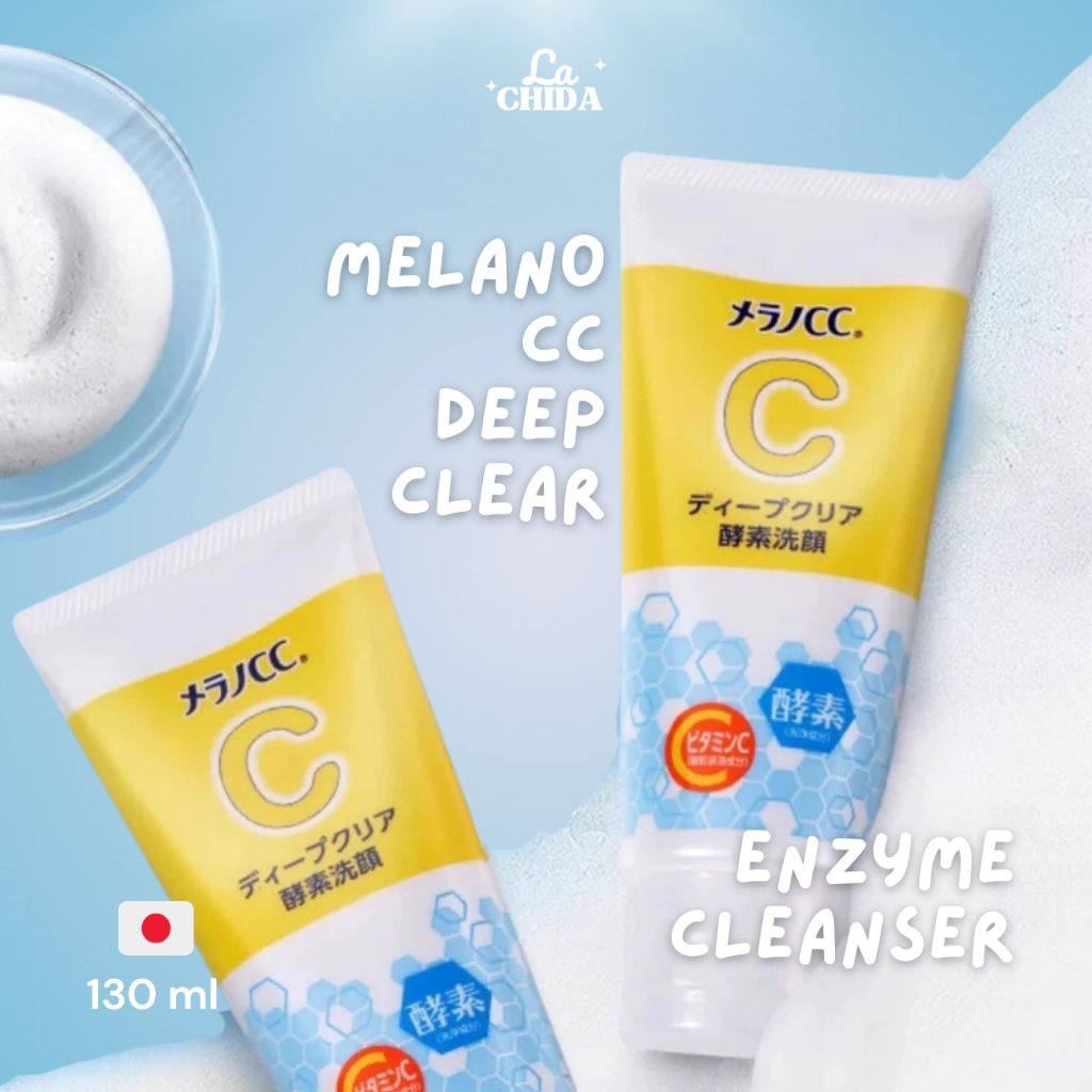โฟมล้างหน้า Melano CC Deep Clear Enzyme Cleanser จากญี่ปุ่น🇯🇵