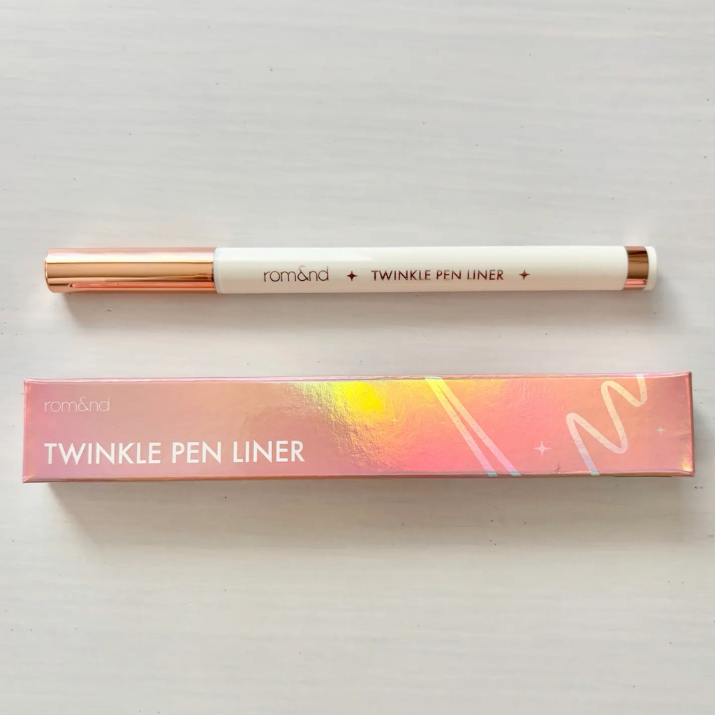 (🐳พร้อมส่ง) Rom&nd Twinkle Pen Liner ขนาดปกติ 0.5g