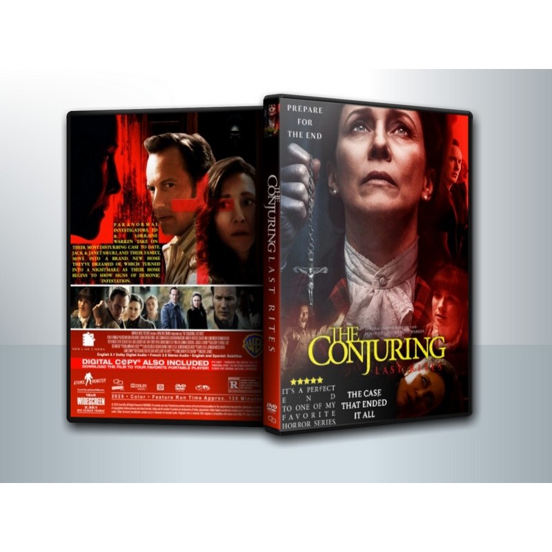 [ DVD Movie มีปก+สกรีนแผ่น ] The Conjuring: Last Rites (2025) : เดอะ คอนเจอริ่ง คนเรียกผี พิธีกรรมครั้งสุดท้าย ( 1 DVD )