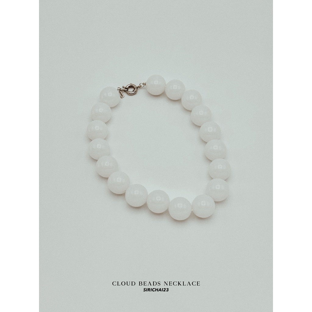 SIRICHAI23 CLOUD BEADS NECKLACE