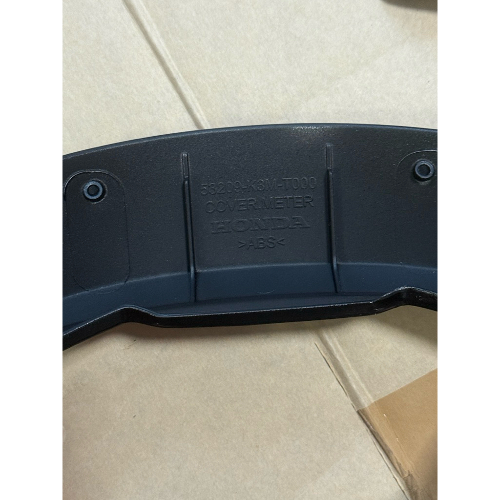 ชิ้นงานแท้ศูนย์ Giorno+125,จีออโน่ 125 ทำสีดำเคลือบเงาและสีเทาเดิม ครบชุด 4 ชิ้น ครอบไมล์ ไฟหน้า ไฟท้าย โลโก้ - รูปที่ 5