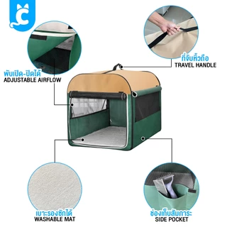 [ส่งฟรี🇹🇭] CleverPet คอกสัตว์เลี้ยง กรงสุนัข พับได้ คอกแมว คอกหมา Pet Kennel