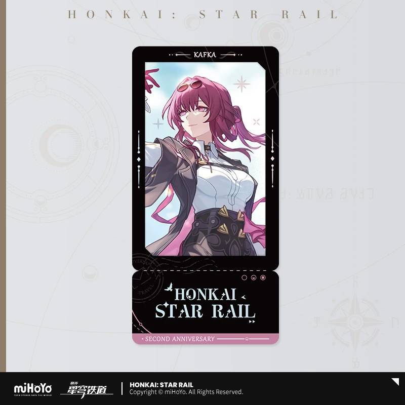 [ของแท้จาก Official/ พร้อมส่ง!!!] การ์ดสะสม Kafka Anniversary Series จากเกม Honkai Star Rail