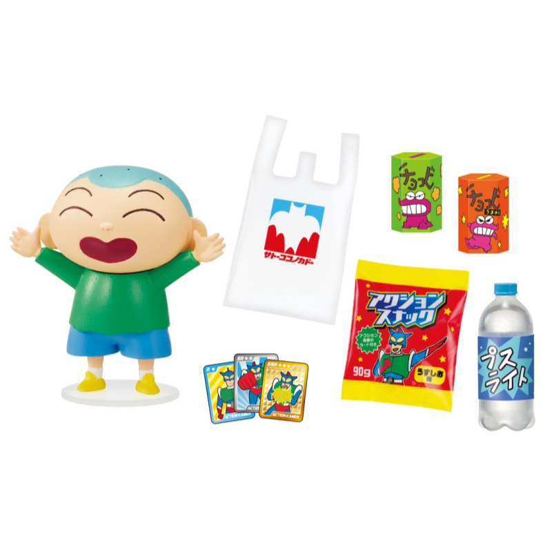 **ของแท้ ครบชุด 6 แบบ** Re-ment Crayon Shin-Chan Shopping at Sato Kokonokado! - รูปที่ 2