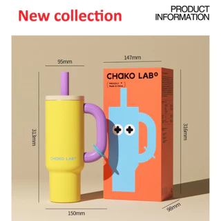 New chako Lab ของแท้ 100% พร้อมส่งจากไทย แก้วเก็บความเย็น พิเศษเแถมกระเป๋าและแปรงล้างหลอดทุกคำสั่งซื้อ