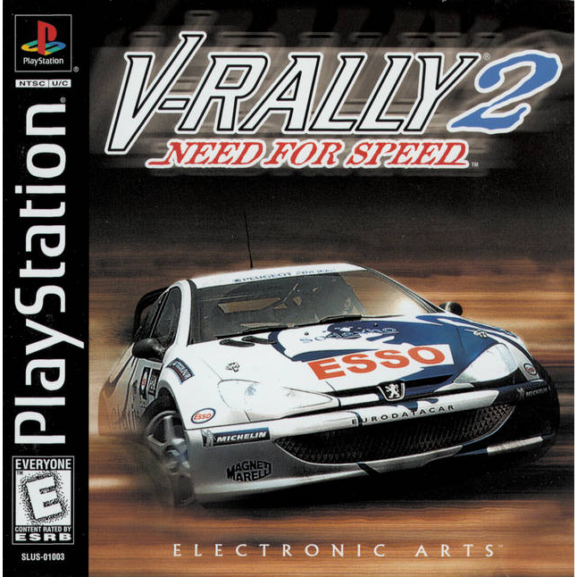 [PS1] Need for Speed : V-Rally 2 (1 DISC) เกมเพลวัน แผ่นก็อปปี้ไรท์ PS1 GAMES BURNED CD-R DISC