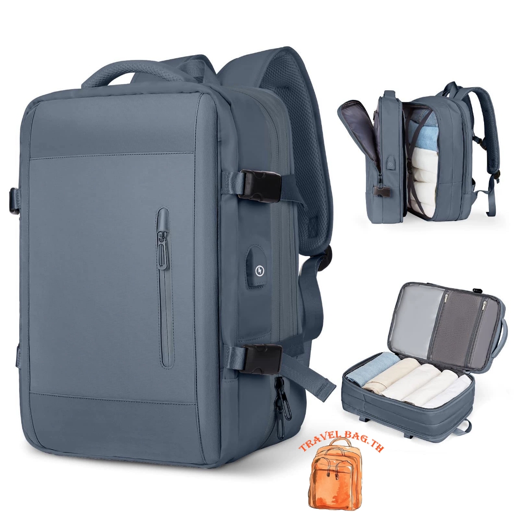 🎒กระเป๋าเป้ชายใหม่สำหรับธุรกิจ - กระเป๋าขยายได้สำหรับคอมพิวเตอร์ 17 นิ้ว