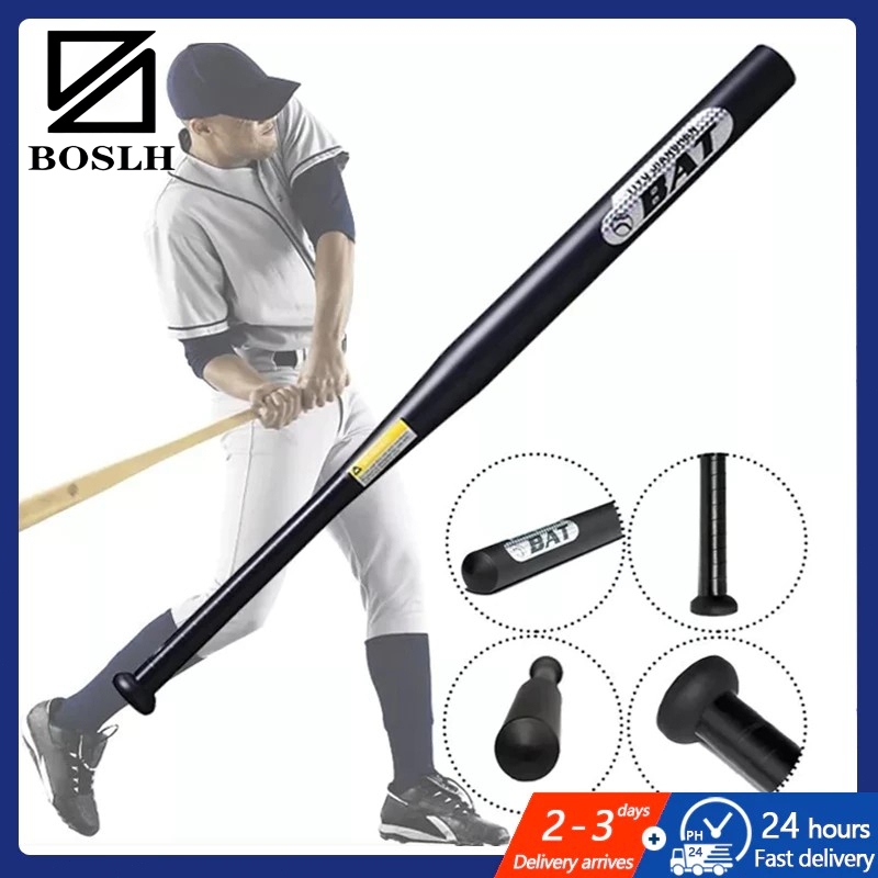 BOSLH【รับประกัน10ปี】ไม้เบสบอล 21-30 นิ้ว ไม้เบสบอลอลูมิเนียม ไม้เบสบอลโลหะป้องกันตัว Aluminium Baseball Bat