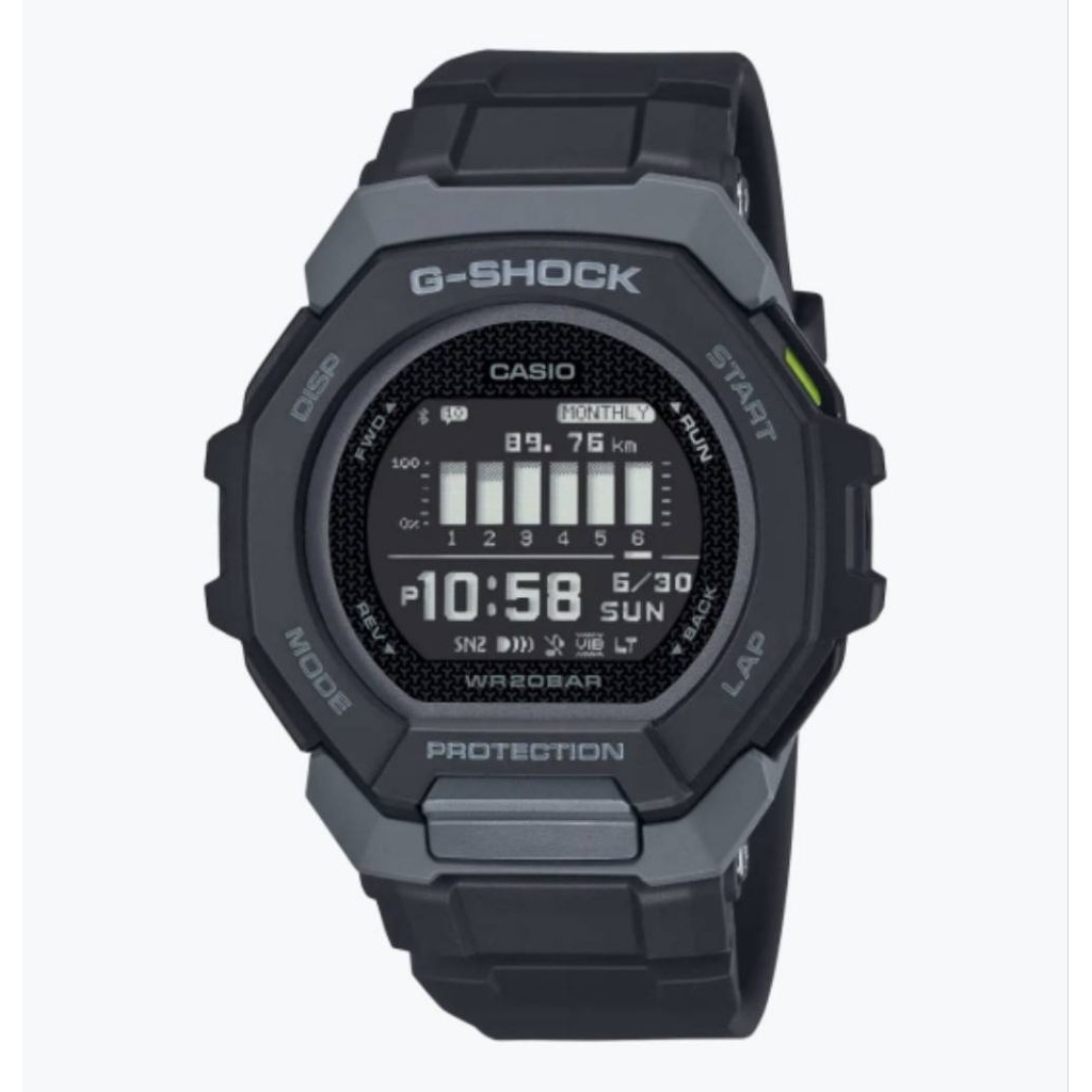 นาฬิกาข้อมือ Casio G-Shock G-SQUAD GBD-300 series รุ่น GBD-300-1 ของแท้ รับประกันcmg 1ปี