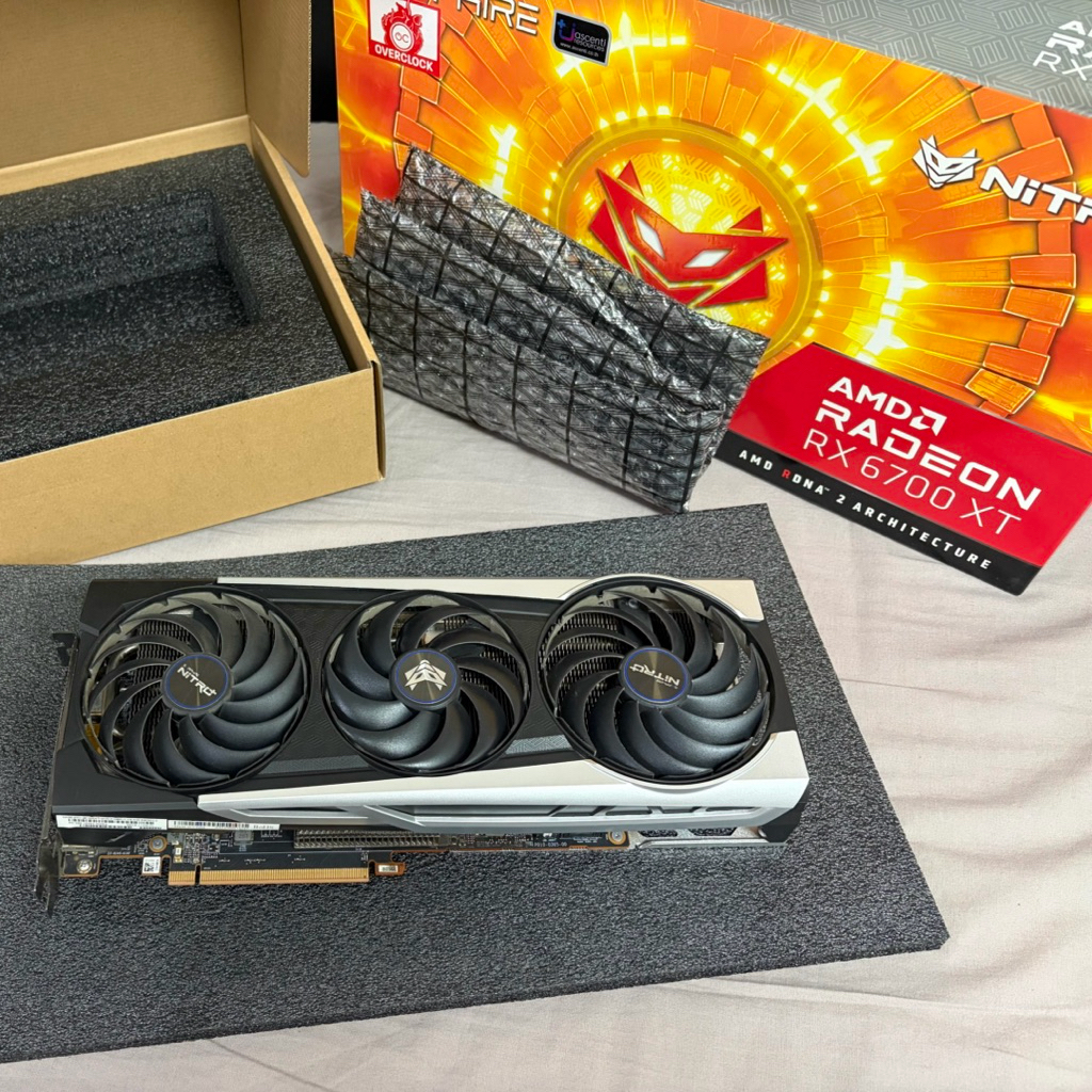 RX6700xt มือสอง ของใช้เอง หมดประกัน