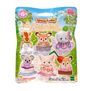 🎊 รุ่นใหม่ Limited เฉพาะที่ญี่ปุ่น 🎊 Sylvanian ซองสุ่ม Baby Tea Time เค้ก Fennec ยีราฟ กวาง Deer ช้าง Koala ชา ขนม เค้ก