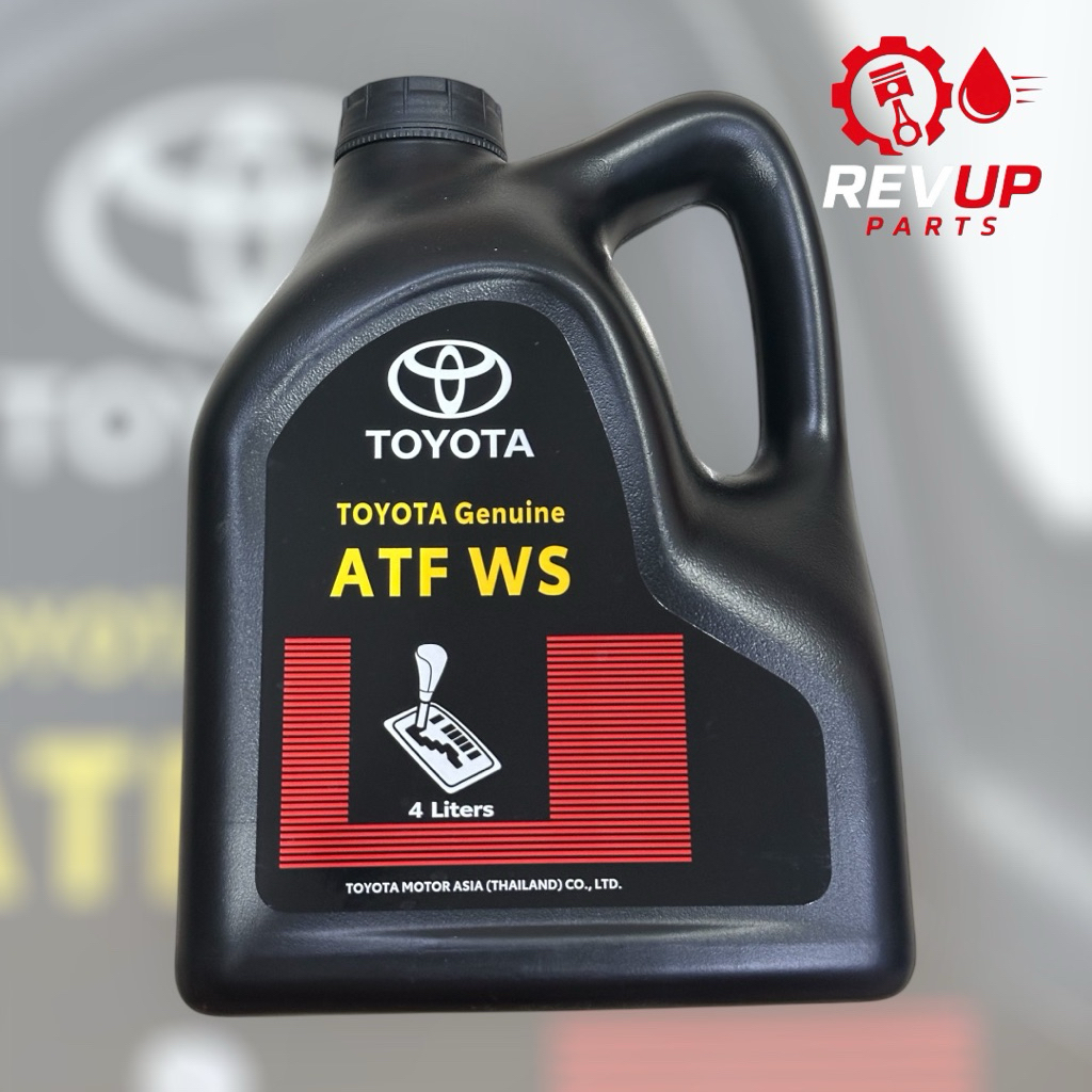 น้ำมันเกียร์ TOYOTA ATF WS 4ลิตร แท้ น้ำมันเกียร์ออโต้TOYOTA โฉมใหม่ปี2025