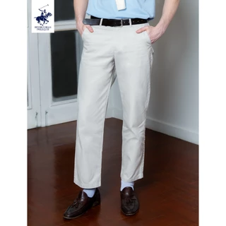 BEVERLY HILLS POLO CLUB กางเกงชิโน่ขายาว ทรงกระบอก (Straight Chino Pants) รุ่น BS1C063
