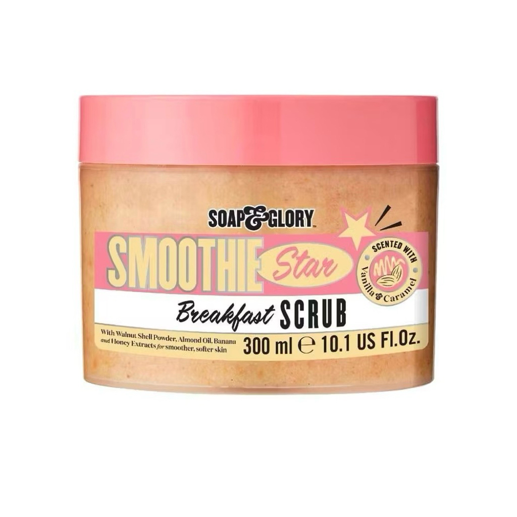 Soap & Glory Smoothie Star Breakfast Scrub 300Ml โซพ แอนด์ กลอรี่ สมูทตี้ สตาร์ เบรคฟาส สครับ 300มล.