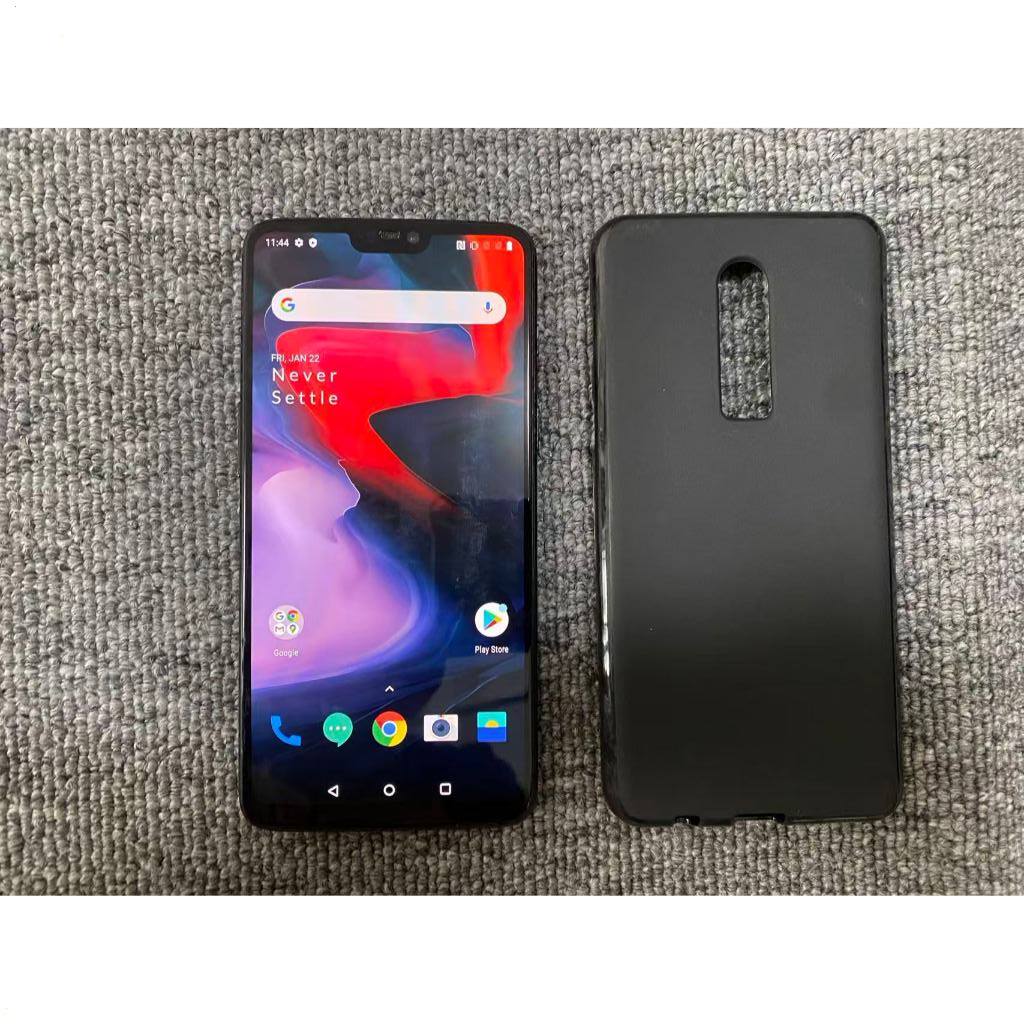 One plus 6 8+128g โทรศัพท์มือถือมือสอง สภาพใหม่90%