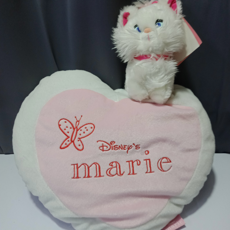 🎉🚚พร้อมส่ง🚚🎉Disney Marie Disney Plush มือสองป้ายห้อย🐱‍❄️