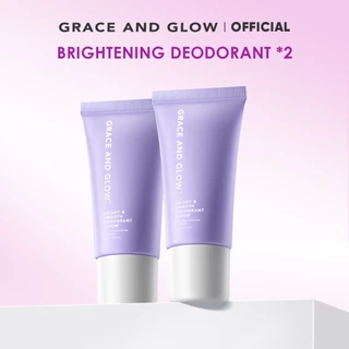【2 ชิ้น】 Grace and Glow โรลออน ระงับกลิ่นกาย - ลดเหงื่อ เพื่อผิวใต้วงแขนโดยเฉพาะ