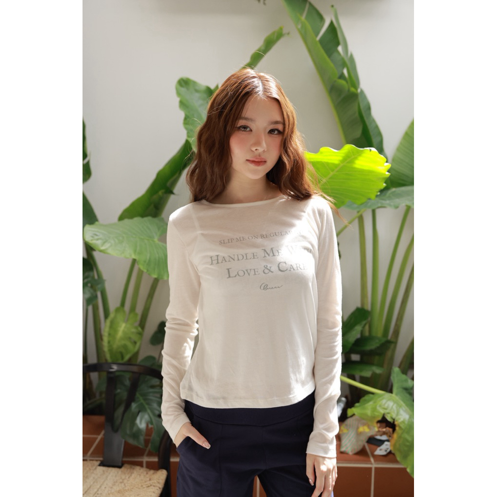 -Quera Handle Top- เสื้อผ้าซีทรู รูปที่ 8