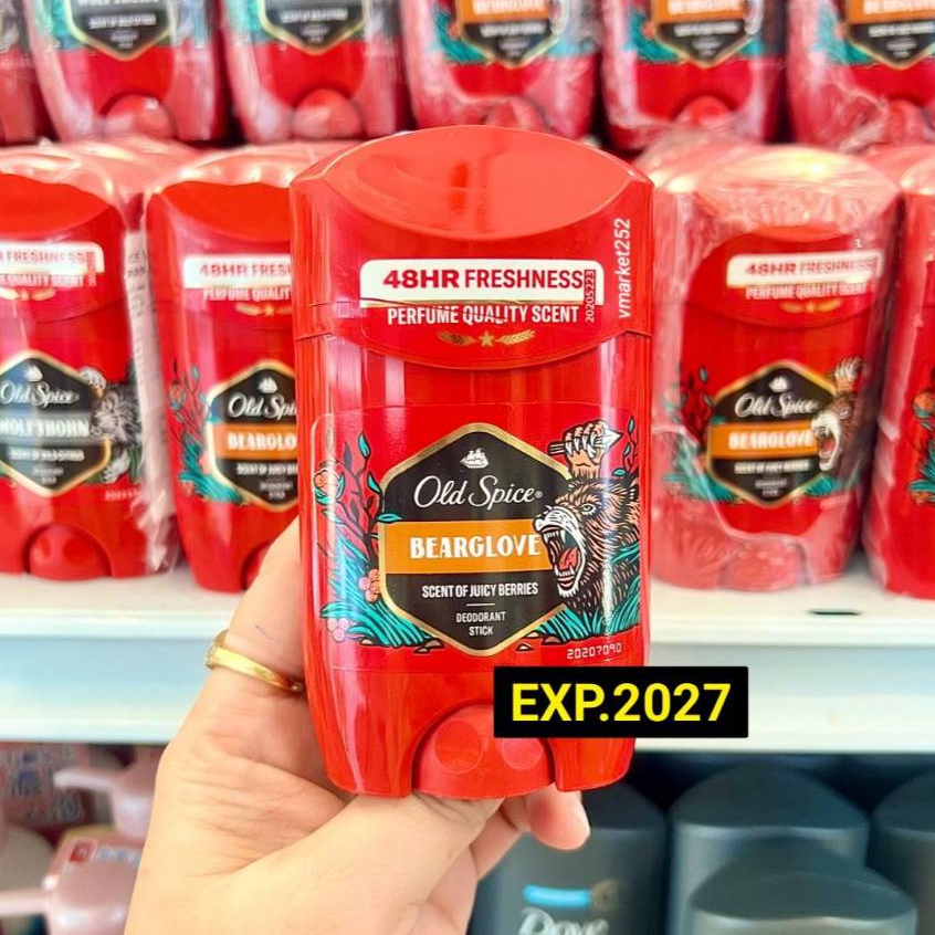 Old Spice Deodorant 50 ml,โรลออน,roll on, ระงับกลิ่นกาย, โอลด์สไปซ์, EXP.2027 ราคา ถูกที่สุด ดีลบีเคเค แกลเลอรีภาพที่ 5