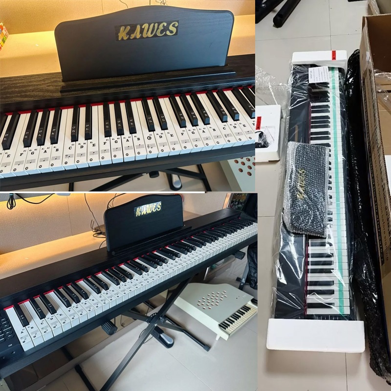 KAWES เปียโนไฟฟ้าแบบพกพา คีย์บอร์ด เปียโนดิจิตอล ระดับมืออาชีพ 88Key F185 Electric Piano ราคา ถูกที่สุด ดีลบีเคเค แกลเลอรีภาพที่ 8