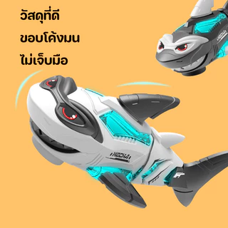 JOYTOYS พร้อมส่ง ของเล่นฉลามไฟฟ้า ฉลามขนาดใหญ่ที่สมจริง ของเล่นไฟฟ้า ของเล่นเด็ก มีแสงและดนตรี