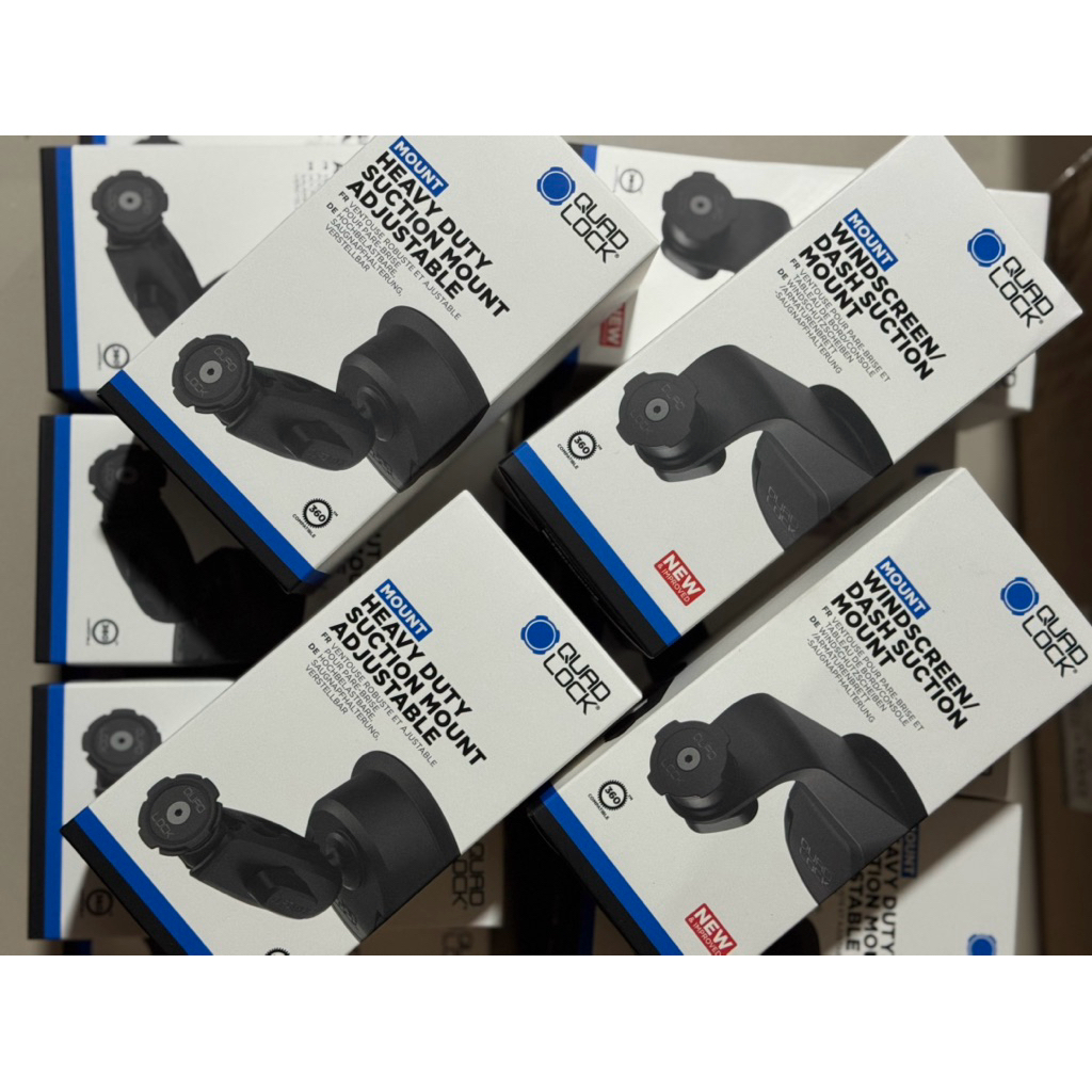 New Quad Lock - Car - Suction Mounts