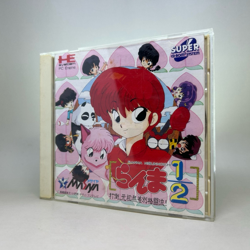 [Rare] Ranma 1/2 Overthrow! (PCE-CD) | PC Engine Super CD-ROM2 | Original Japan | Japanese | ใช้งานป