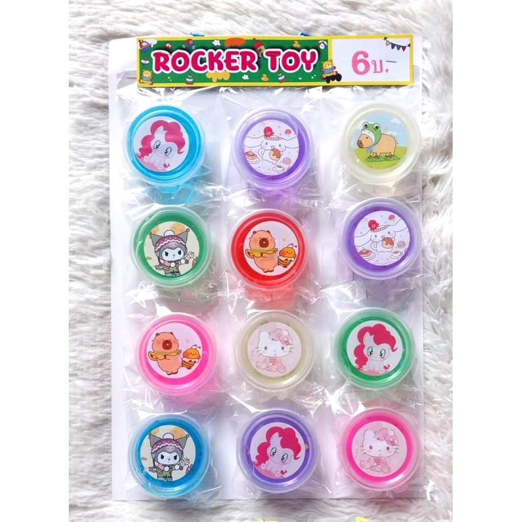 ขายยกแผง-สไลม์ตลับลายการ์ตูน6บ12ชิ้น