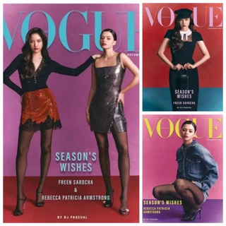 😍พร้อมส่งแล้วจ้า😍 นิตยสาร Vogue Hongkong (Dec.2025)​ ปก #FreenBecky​ มีทั้งหมด 3 ปกนะคะ