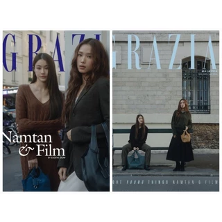 😍พร้อมส่งแล้วจ้า😍 นิตยสาร Grazia Singapore / Malaysia​ (Dec.2025​-Jan.2026)​ ปก #NamtanFilm #น้ำตาลฟิล์ม