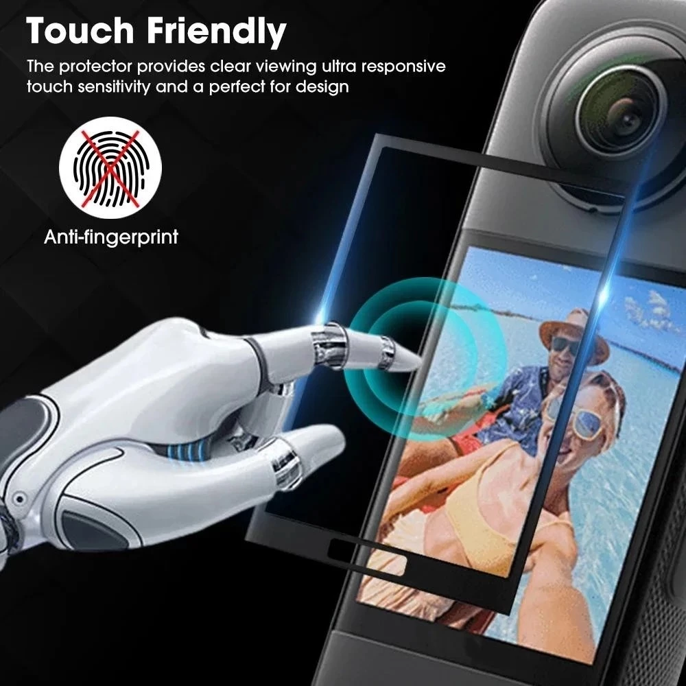ชิ้นสําหรับ Insta360 X5 X4 X3 ป้องกันหน้าจอฟิล์มสําหรับ Insta 360X5 Insta360X4 x4 อุปกรณ์เสริม Anti-scratch ฟิล์มเต็มรูป thumbnail 6