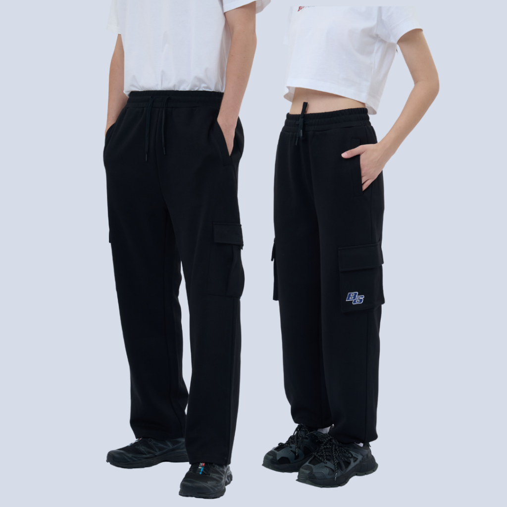 BODY GLOVE Essential Cargo Pants 2025 กางเกงขายาว ผู้ชาย-ผู้หญิง สีดำ