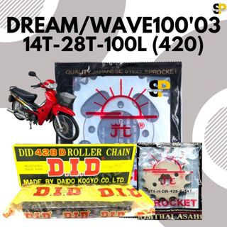 โซ่สเตอร์จัดชุด ดรีม,เวฟ100เก่า,เวฟ110รุ่นเก่า(2002-2004) Dr…