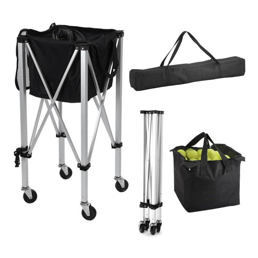 ตะกร้าเทนนิส Cart Picker ที่วางรถเข็นสําหรับพกพา