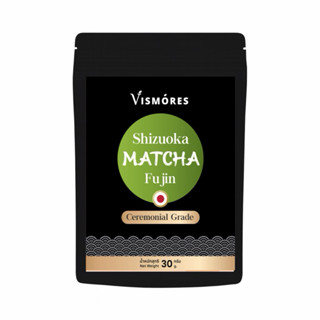 มัทฉะแท้ญี่ปุ่น Shizuoka Fujin Ceremonial Grade 30g | Vismor…