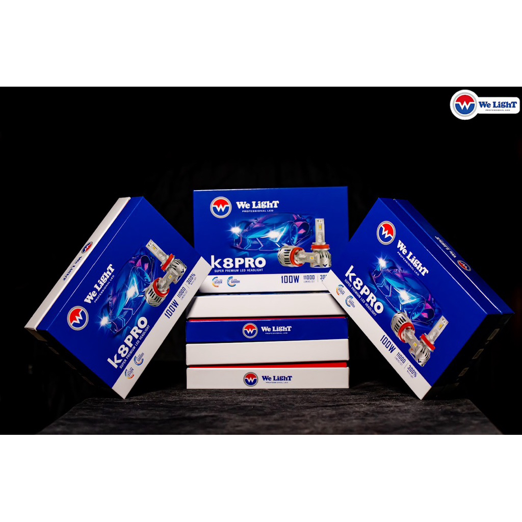 ไฟหน้า LED รุ่น K8 PRO 100 W (We Light )