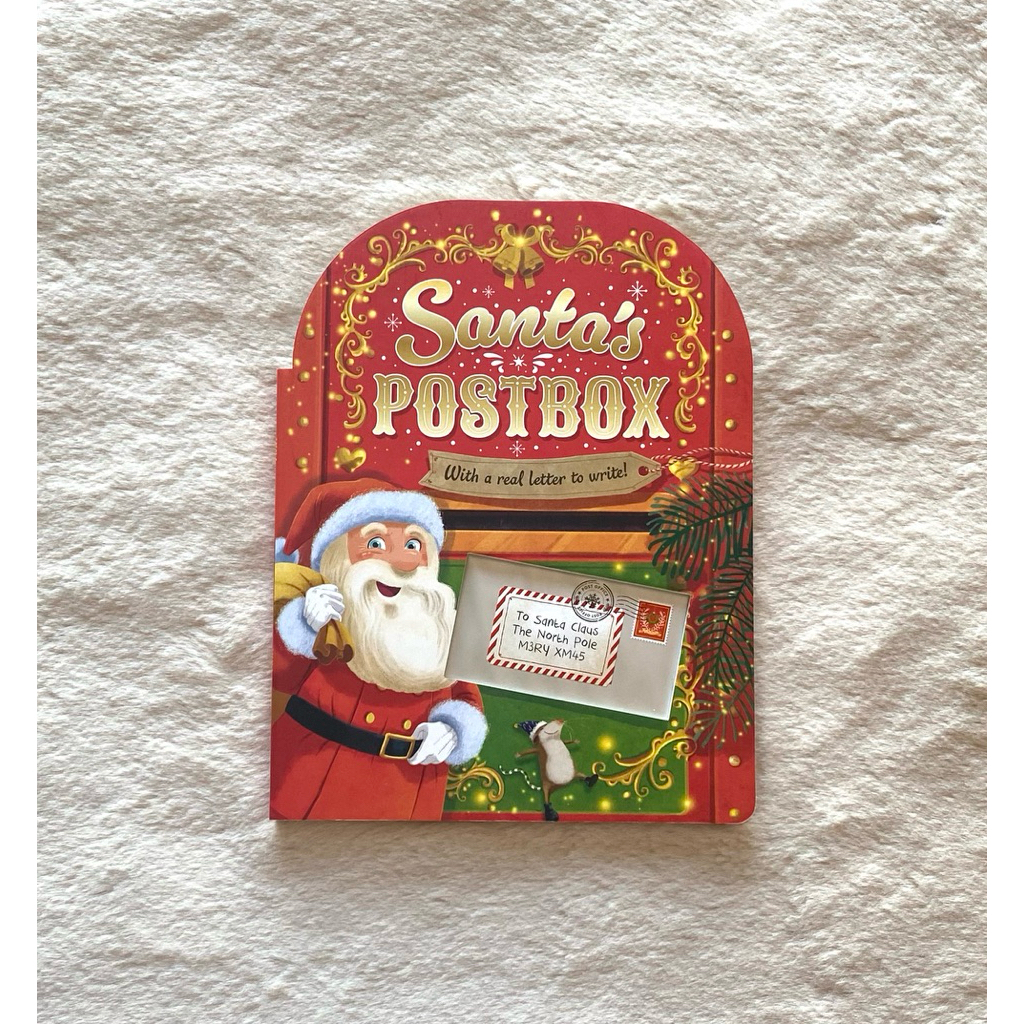 พร้อมส่ง‼️Santa‘s Postbox With a Letter to Write to Santa