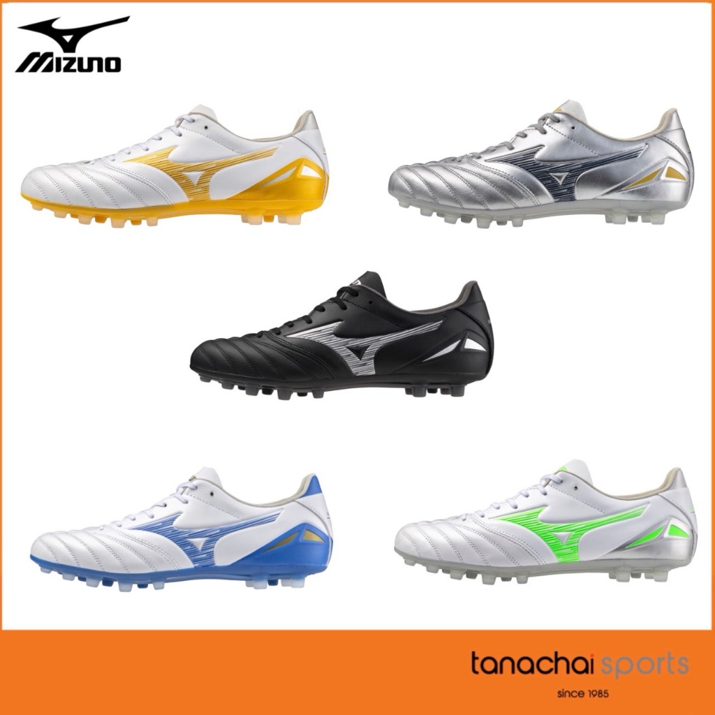 MIZUNO MORELIA NEO IV PRO AG รองเท้าฟุตบอล รองเท้าร้อยปุ่ม (เหมาะกับหญ้าเทียม) ตัวรองท็อป ของแท้ 100