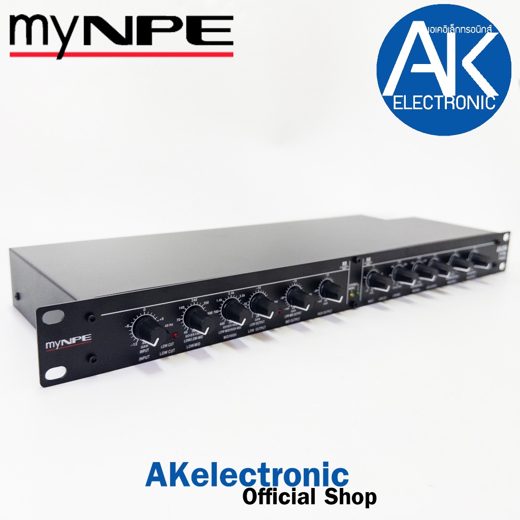myNPE AX-234 ครอสโอเวอร์ แยกเสียง 3ทาง สเตอริโอ 4ทาง โมโน เครื่องเสียง Crossover 3-4Way Stereo Mono (มายเอ็นพีอี) MY NPE ราคา ถูกที่สุด ดีลบีเคเค แกลเลอรีภาพที่ 6