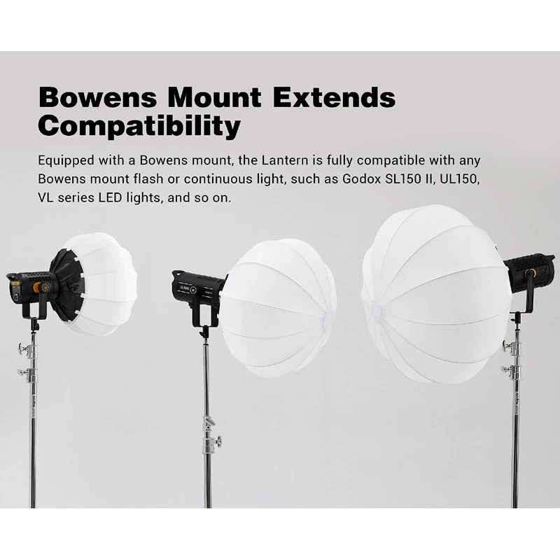 65cm Lantern Softbox Bowens Mount thumbnail 5